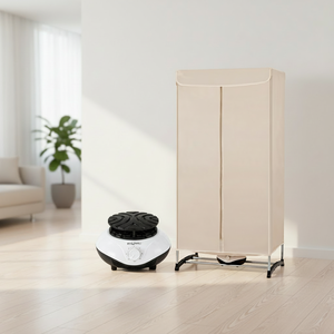 Hermoso Secador <span class=keywords><strong>de</strong></span> <span class=keywords><strong>Ropa</strong></span> Eléctrico Portátil Multifuncional con Capacidad <span class=keywords><strong>de</strong></span> 15 kg y Fácil <span class=keywords><strong>de</strong></span> Usar - Product Image 1