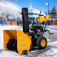 Déneigeuse industrielle robuste à 4 roues motrices pour le nettoyage des routes hivernales à usage domestique