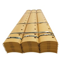 Lame de coupe acier inoxydable pour niveleur 140H, pièce numéro 7D1158 7D1577 4T2233 4T2242