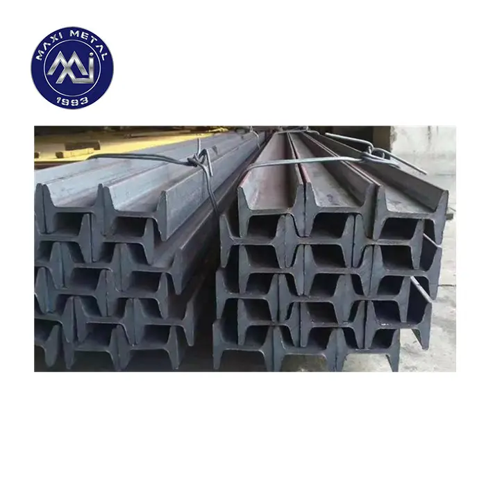 European Standard Din536 A100 Crane Rail Railroad U71MN A55 A65 A75 A100 A120 Heavy Train Railway Steel Rail