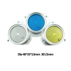 Nivel de burbuja circular triangular de metal Haccury para alineación de equipos médicos - Product Image 5