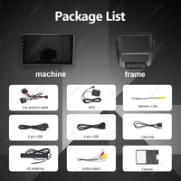 Autoradio Stéréo MP5 Android 9 Pouces 2 Din avec GPS DSP Noir Mat pour CHANGAN KUAYUEWANG X5, 1 An de Garantie, Fonction Mirror Link