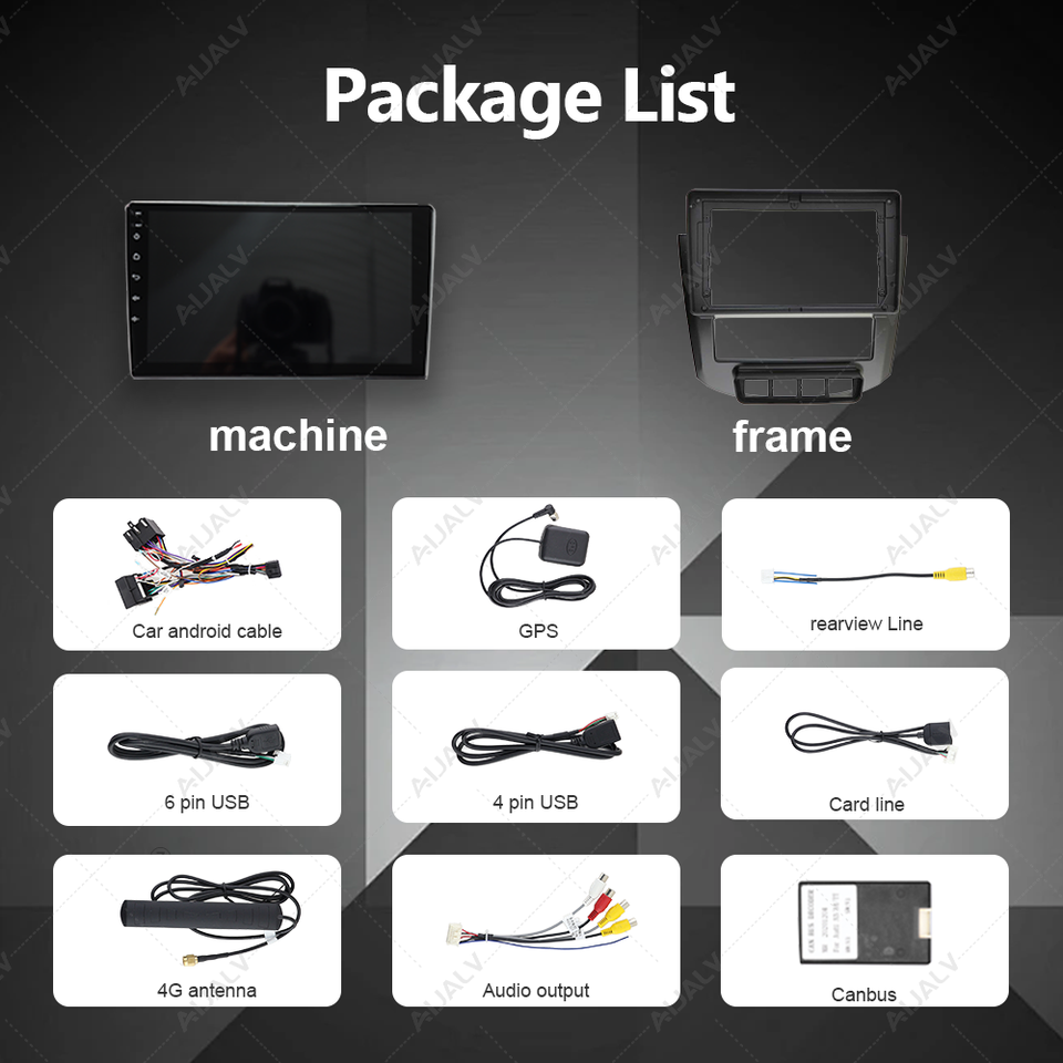 9 Inch Android MP5 Player Car Radio Stereo 2 Din Head Unit GPS DSP ...