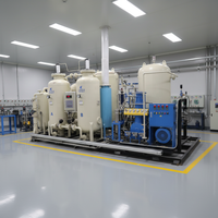CHENRUI Nouvelle machine de remplissage d'oxygène médical d'occasion, PLC SIEMENS, pureté 96%, capacité 3-200 Nm/h, usage hospitalier et agricole