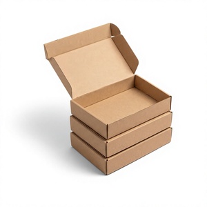 Custom Printed Corrugated Mailer <b>Box</b> Recyclable Kraft Mailing Packaging 933 - Product Image 1