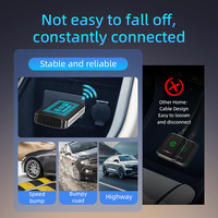 Dongle sans fil 2-en-1 CarPlay et Android Auto Plug & Play, WiFi 4, BT4.2, design discret pour système multimédia automobile – Prix usine