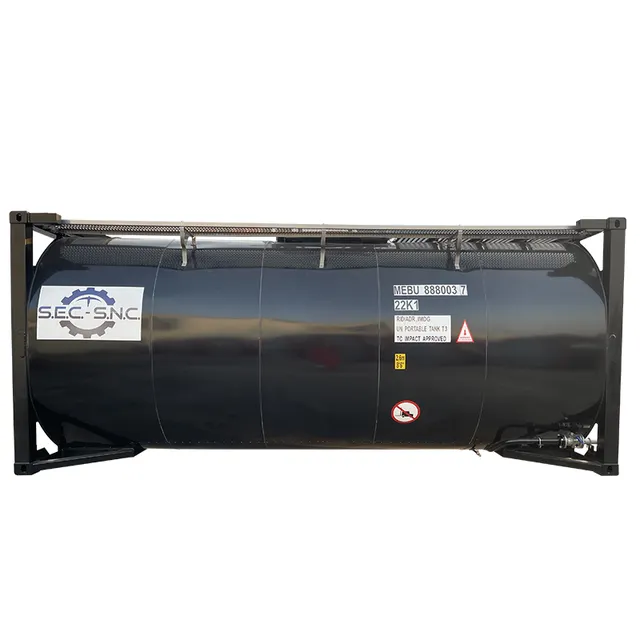 Bitumen Asphalt Bitumen Tank SA516 Container Empty Shipping Fire tube heating Container