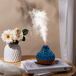 Creatlve Mist Nebulizer Colorful Light Volcano Humidificador 300ml Humidor Ultrasonic Volcano Design para regalo de cumpleaños - Product Image 4