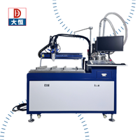Machine automatique de distribution de colle UV à base de résine époxy, machine de distribution d'adhésif et de moulage avec commande informatique