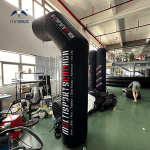 Vente directe d'usine bas prix hermétique gonflable demi-arche course étoile finition porte ligne publicité gonflable pour la course - Product Image 1