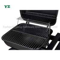 Barbecue à charbon de bois YZ Chimney Somker Barrel avec table latérale