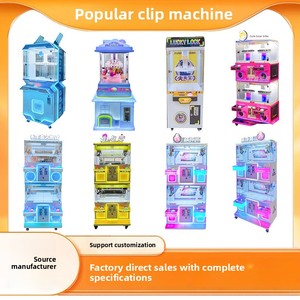 Máquina de grúa que funciona con monedas rentable, juego de Arcade, muñeca de parque para niños, garra de juguete - Product Image 2