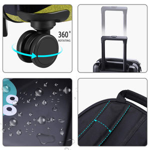 ABS PC Cute Blue Dinosaur Carry on 18 pulgadas <span class=keywords><strong>Maleta</strong></span> para niños Trolley y 13 pulgadas Mochila para niños Juego de equipaje - Product Image 5