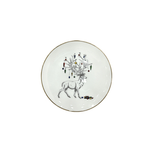 Juego de Vajilla Navideña Marca Yifan, Porcelana Fina, Decorativa de Lujo en Blanco y Dorado, Platos Clásicos para Hogar, Hotel, Restaurante y Bodas - Product Image 6