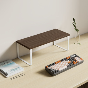 Extendable Computer Stand For Laptops Desktop Monitor Office Desk With Telescopic Storage <b>Shelf</b> Carbon Steel Material - Product Image 3
