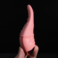 Lecken Zungen vibrator Klitoris Nippel Stimulator Lange Zungen förmige Heizung Lecken Vibrator Sexspielzeug Für Frauen Spielzeug für Erwachsene