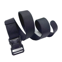 Ceinture tactique en nylon pour homme, boucle en métal à dégagement rapide, ceinture élastique pour sports de plein air