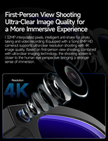 Lunettes intelligentes NX AI avec photographie 32MP et vidéo stabilisée 4K |   Traduction et reconnaissance en temps réel, indice de protection IP65