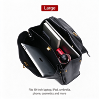 Sacs à main en cuir de vachette véritable, directement de l'usine, pour femmes, classiques, avec fermoir tournant, sac à bandoulière, sac fourre-tout 3-en-1, sac à main à poignée supérieure, OEM ODM