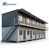 Maison conteneur flexible pour hôpital, école et chantier de construction – Habitation modulaire préfabriquée