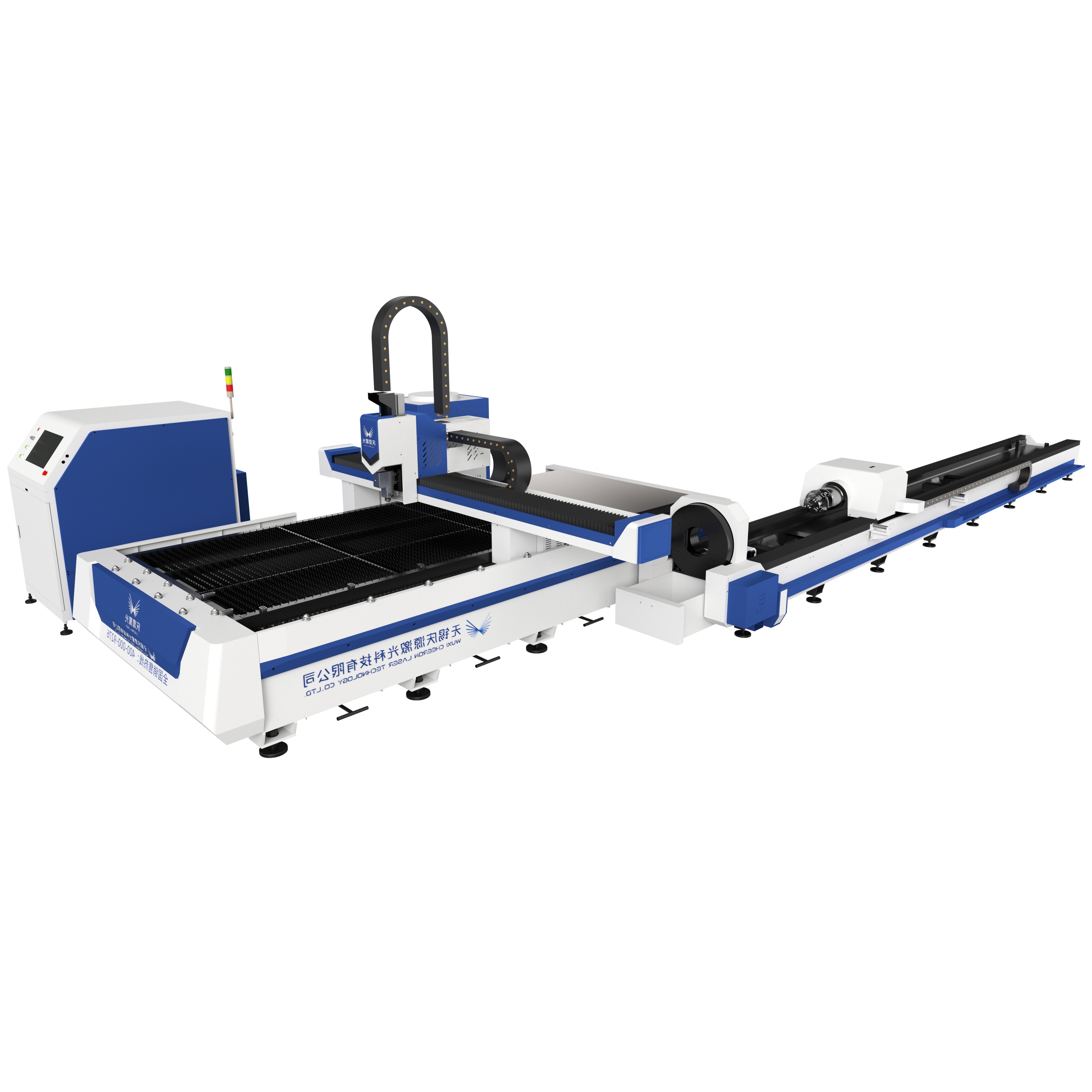 Fiber Laser Cutting Machine For Metal Sheet   Tube Product
