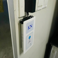 Clavier mains libres industriel intérieur matière plastique salle blanche téléphone salle blanche KNZD-63A d'interphone