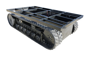 Cao su theo dõi nền tảng/cao su theo dõi khung gầm khung gầm cho tất cả các địa hình <span class=keywords><strong>Robot</strong></span> Sâu Bướm khung gầm - Product Image 4