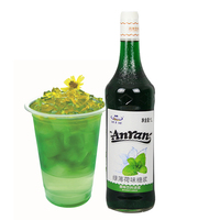 Sirop de jus de menthe concentré d'extraction de jus concentré à bon prix pour boissons savoureuses