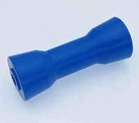 Rouleau de quille de remorque de bateau bleu rouleaux oscillants de remorque PE pour remorque de bateau