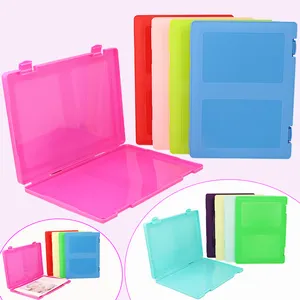 Eco Friendly Magazine File Box disegno note Storage Document Organizer Office Clear Plastic PP A4 Letter File Case