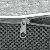 Oreiller en mousse à mémoire de forme souple et respirante, jacquard, charbon de bambou, anti-bactérien, anti-statique, lot de 2, personnalisable pour le cou et le dos