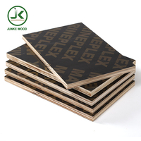 Chine Haute Qualité 4x8 Combi Bois Noyau Doigt Joint 17mm 18mm Laminé Brun Film Face Marine Contreplaqué pour Béton Coffrage