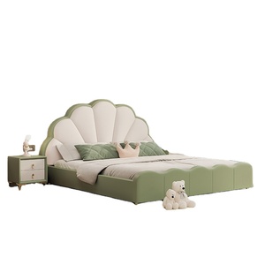 <span class=keywords><strong>Lit</strong></span> simple moderne et durable en bois massif pour garçons, <span class=keywords><strong>lit</strong></span> <span class=keywords><strong>de</strong></span> <span class=keywords><strong>princesse</strong></span> pour enfants, design en forme <span class=keywords><strong>de</strong></span> fleur, ensemble <span class=keywords><strong>de</strong></span> meubles <span class=keywords><strong>de</strong></span> chambre pour l'école et le parc - Product Image 2