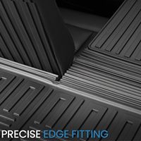 Tapis personnalisés d'usine 5D Tpo tapis de sol tous temps tapis de sol profond tapis de voiture Tpe pour Isuzu Dmax 2020 tapis de sol
