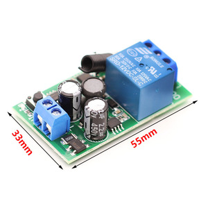 Ac220V 1 ทางโมดูลรีเลย์ Rf 315 เมกะเฮิร์ตซ์รีโมทคอนโทรลไร้สายสวิตช์ 10A กระแสสูงสุดไอพี 31 สำหรับระบบอัตโนมัติในบ้าน - Product Image 2