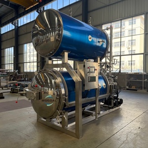 Autoclave à haute température et haute pression pour la stérilisation industrielle du porc <span class=keywords><strong>mijoté</strong></span> en conserve - Product Image 3