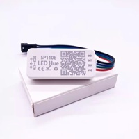 RGB IC LED BT контроллер SP110E, интеллектуальный динамик, музыкальный адресный светодиодный контроллер, разъем tPIN