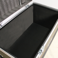 Flightcase en matériau ABS personnalisé ST pour équipement de sonorisation Audio étanche Anti-écrasement Durable étui d'aviation longue durée