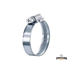 12mm solid band <b>hose</b> <b>clamp</b> in W4 steel, clamping range 180-200mm - Product Image 1