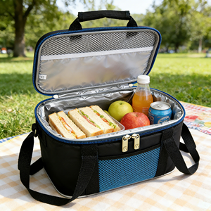 Термосумка-холодильник Lemei для доставки продуктов, большая, прессованная, изолированная, для кейтеринга, пикника, ланчей - Product Image 6