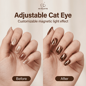 Palette Luxury 5g Mocha Cat Eyes Glitter <span class=keywords><strong>Gel</strong></span> Polish Collezione Colori Effetto Occhio di Gatto Non Tossico Cura delle Unghie per Salone Private Label - Product Image 4