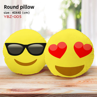 Hot Selling Kawaii Kreative Runde Wurf kissen Weiches Plüsch tier Lustige Gefüllte Süße Puppe Amüsantes Sofa Dekor