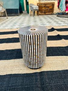 Table basse en os incrusté de qualité d'exportation avec des motifs décoratifs faits à la main pour des maisons élégantes au prix direct d'usine - Product Image 4