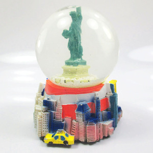Globo de Nieve Decorativo para el Hogar con Diseño Personalizado de Paisajes Urbanos de EE. UU., Los Ángeles, California, Nueva <span class=keywords><strong>York</strong></span>, Canadá, Recuerdo - Product Image 6