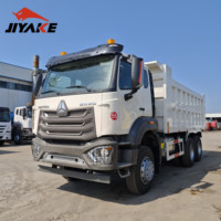 Camion benne basculante Howo NX 6x4 puissant d'occasion de 19 m³ pour le Ghana