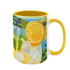 Taza de cerámica colorida grande de 15oz con imagen personalizada y diseño moderno apto para lavavajillas y microondas hecho en EE. UU. Material de PC para regalos promocionales - Product Image 4