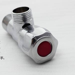 Válvula Angular de Agua Fría y Caliente, de Cobre Engrosado y Galvanizado, Accesorio Universal para Calentadores de Agua, Inodoros, Grifos e Interruptores - Product Image 6