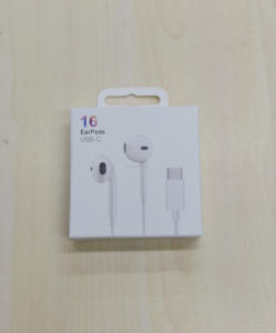 Écouteurs intra-auriculaires filaires <span class=keywords><strong>avec</strong></span> microphone, chipset JL, casque numérique universel USB-C pour <span class=keywords><strong>iPhone</strong></span> 17 Pro Max - Product Image 1