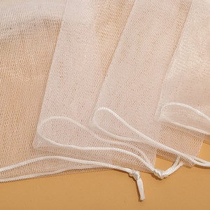 Handmade Nylon Xà Phòng Túi Lưới Bán Buôn Sữa Rửa Mặt Và Tắm Xà Phòng Làm Sạch Túi Bong Bóng Rửa Mặt Lưu Trữ Xà Phòng Túi Lưới - Product Image 6