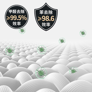 หน้ากากป้องกัน Haishi Hainuo KP95, หน้ากากคาร์บอนกัมมันต์แบบใช้แล้วทิ้งสองชั้น, ใช้ในบ้าน, รับประกันสินค้าของแท้ - Product Image 5